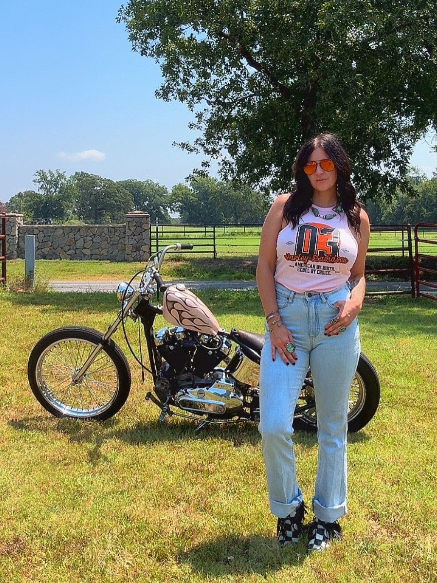 Rebel Girl Harley Tank