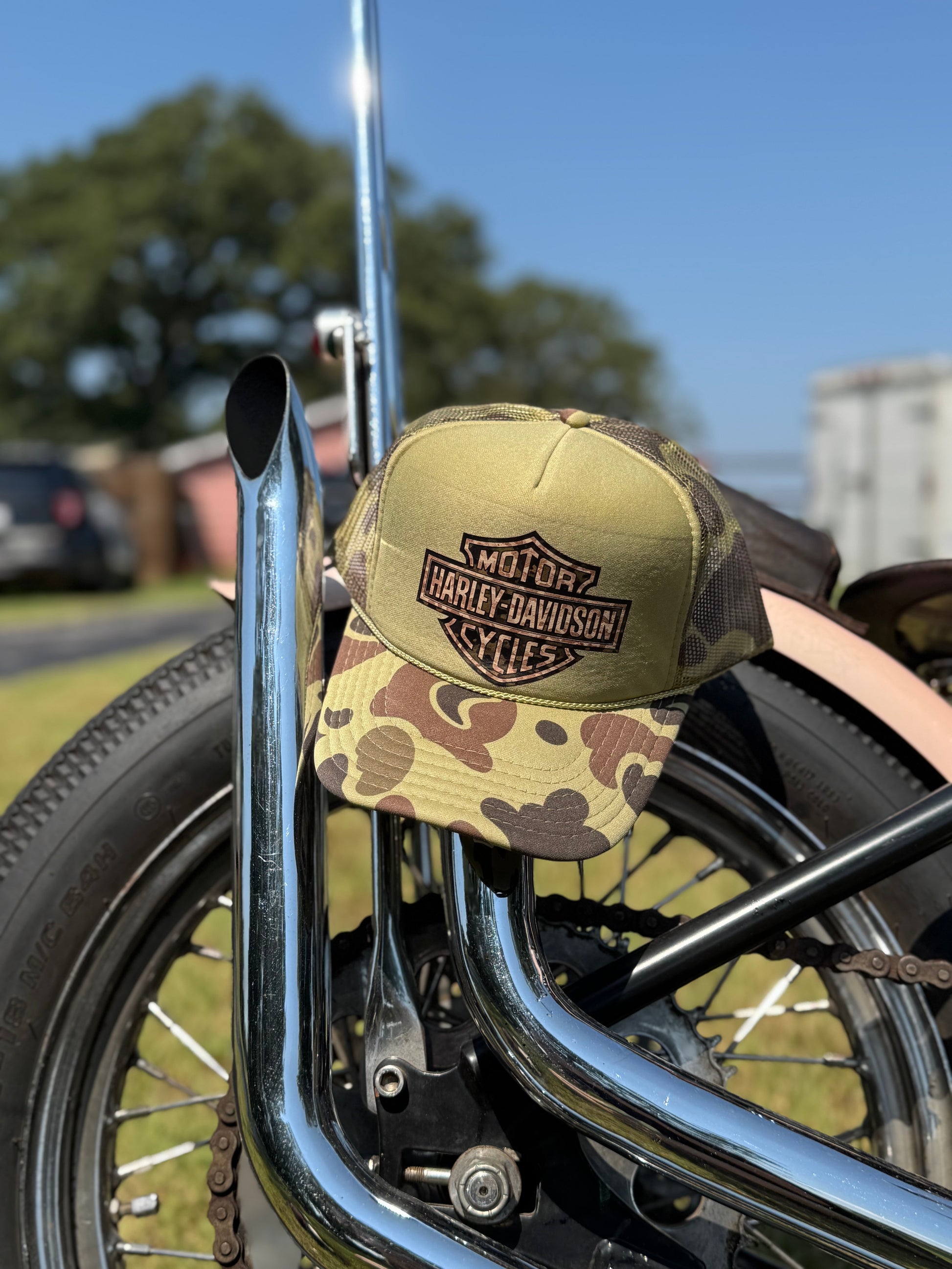 Camo Harley Trucker