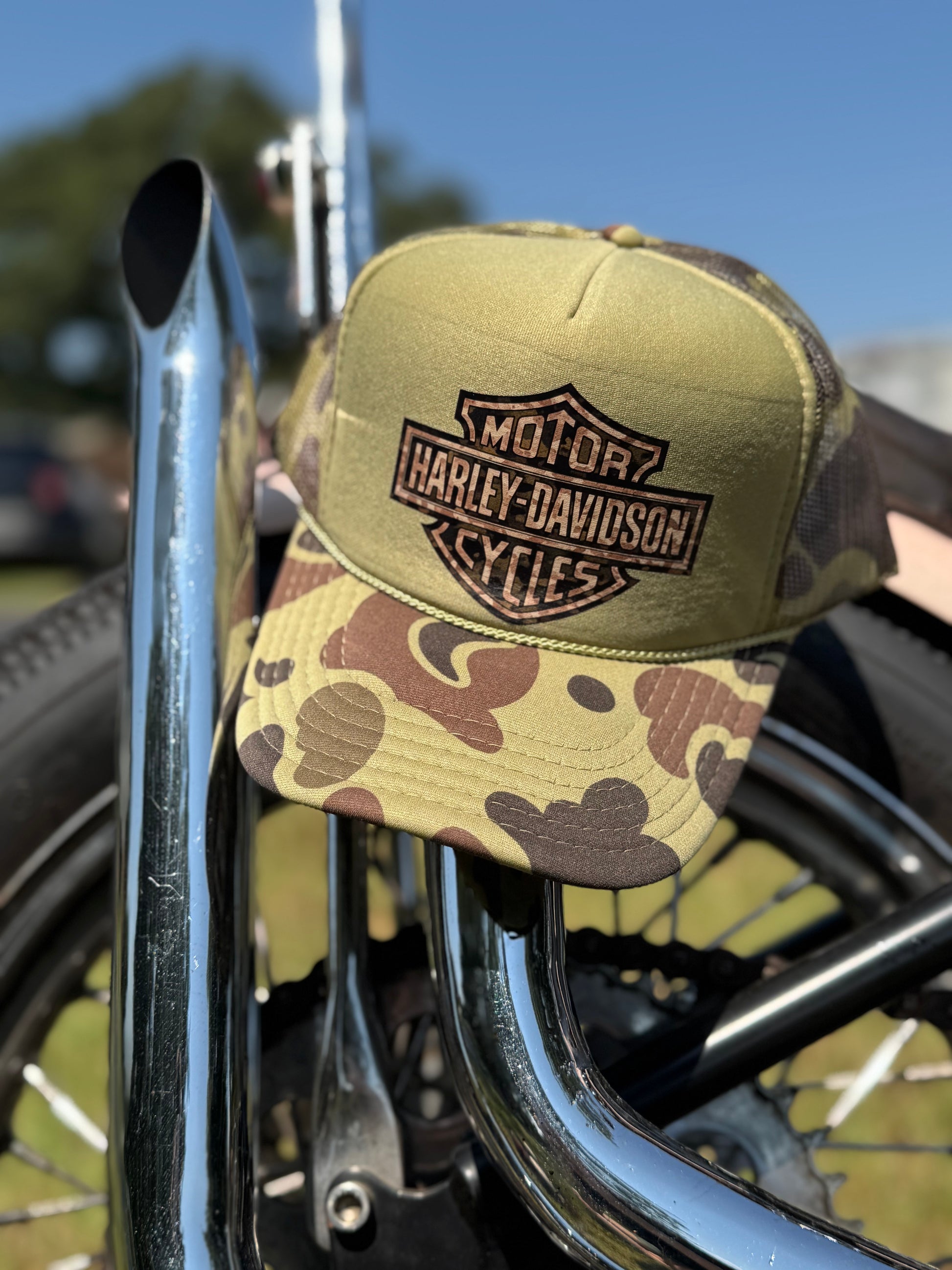 Camo Harley Trucker